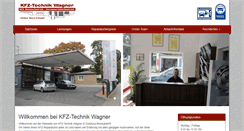 Desktop Screenshot of kfz-wagner.com